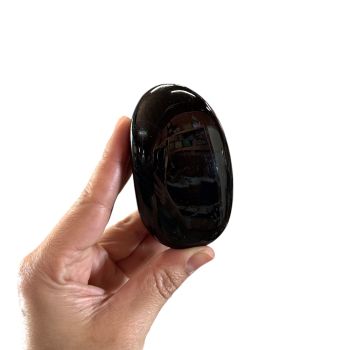 Black Tourmaline Palm Stone